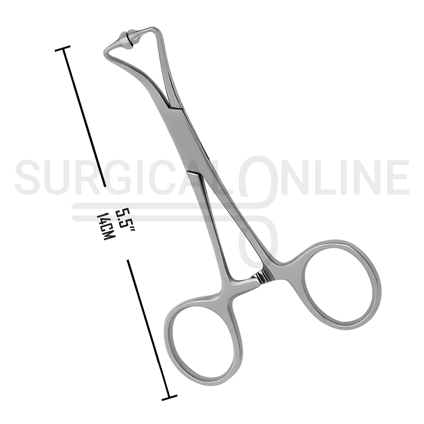 Ball & Socket Towel Clamp Forceps 5.5"