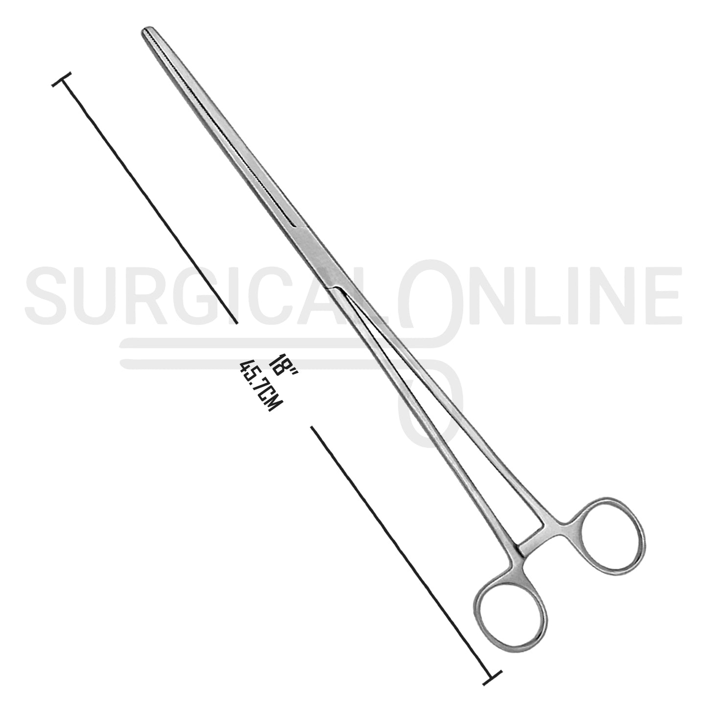 Rochester Pean Forceps Straight 18.00"