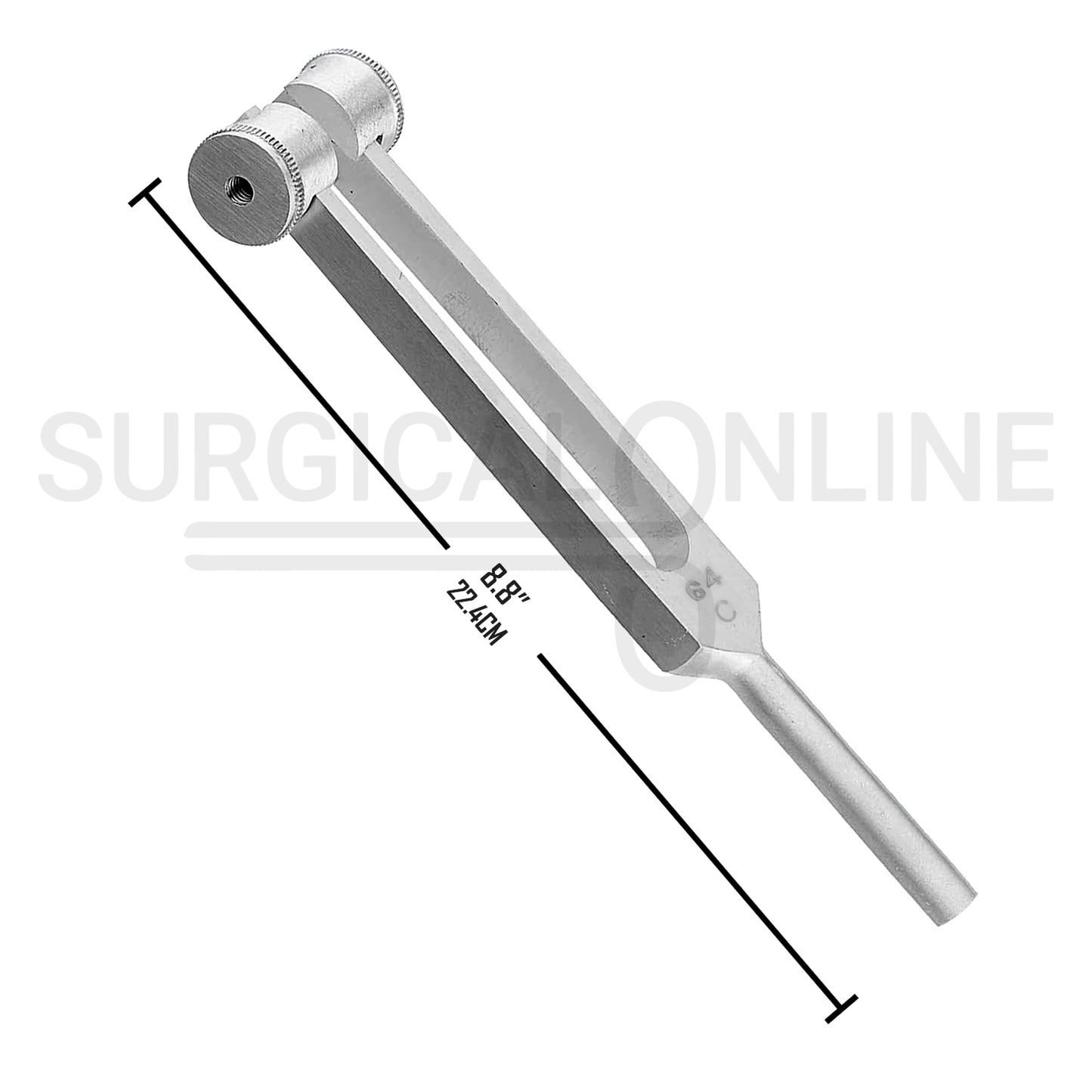 Tuning Fork C-64 with Weight 8.8″