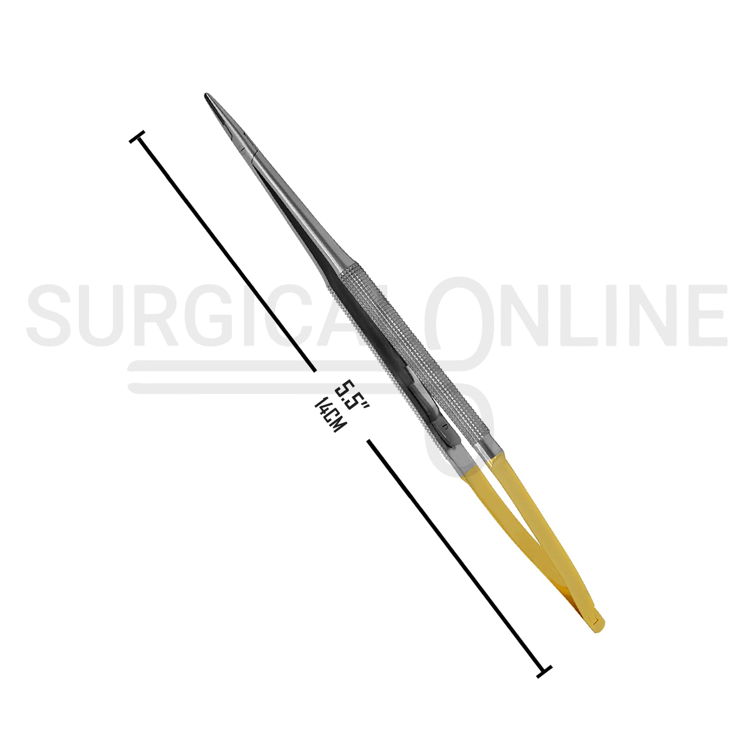 TC Castroviejo Needle Holder 5.5″ Straight With Lock