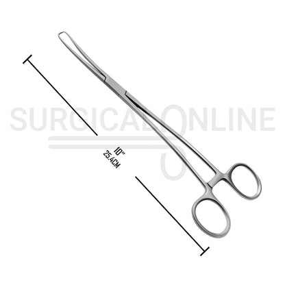 Duplay Uterine Tenaculum Forceps 10.00″ Double Curved