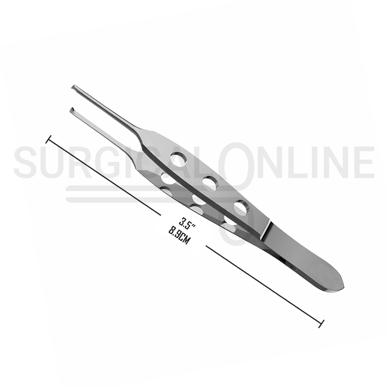 Bishop Harmon Tissue Forceps 1X2 Teeth 3.50" Standard 0.7mm