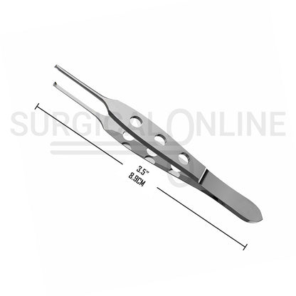 Bishop Harmon Tissue Forceps 1X2 Teeth 3.50" Standard 0.7mm