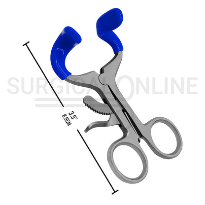 Molt Mouth Gag 3.5″ Pediatric With Blue PVC Tip