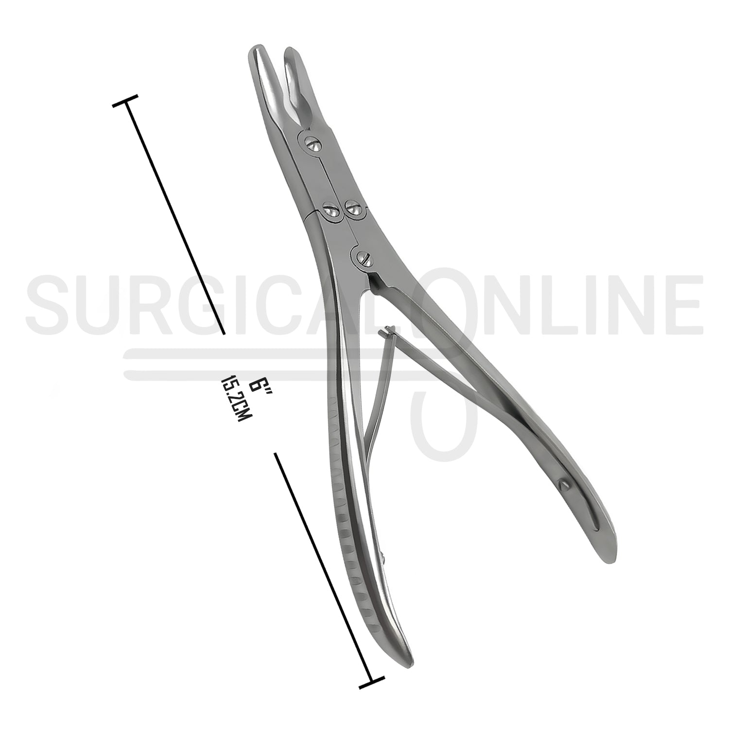 Ruskin Bone Rongeur Curved 3mm Bite 6.00"