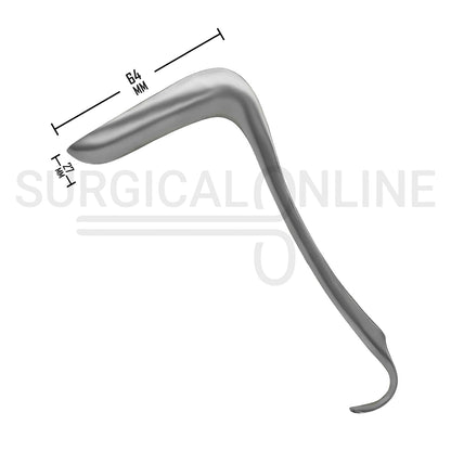 Sims Vaginal Speculum Small 27 × 64 mm Single-Ended