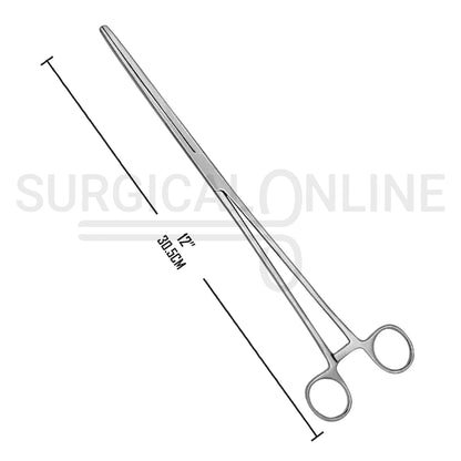 Rochester Pean Forceps Straight 12.00"
