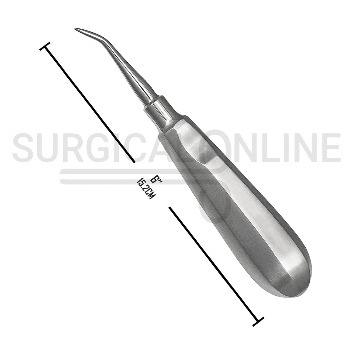 Cogswell B Root Elevator 6" Angled Dental Instrument