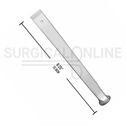US Army Pattern Chisel 6.25″ Straight 16mm Wide