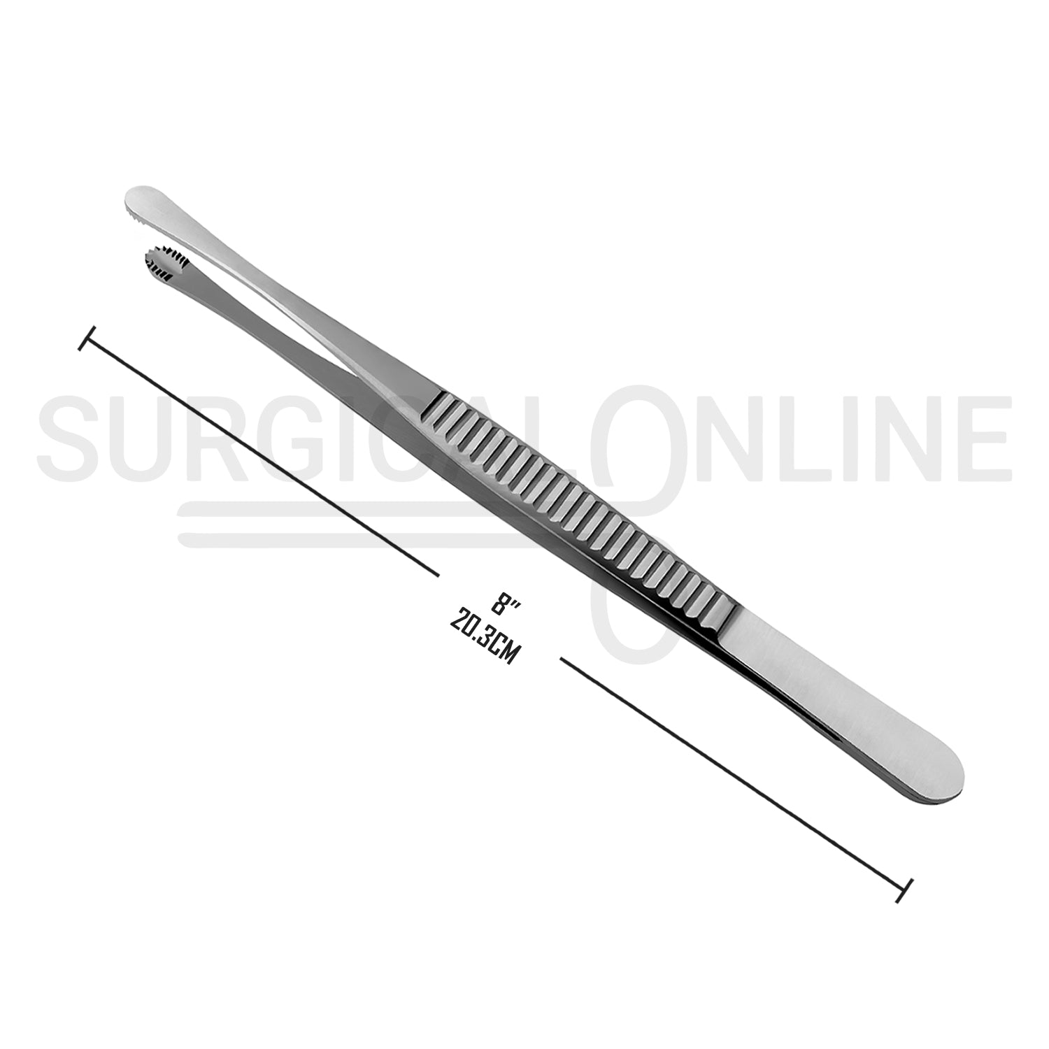 Russian Tissue Forceps 8.00"