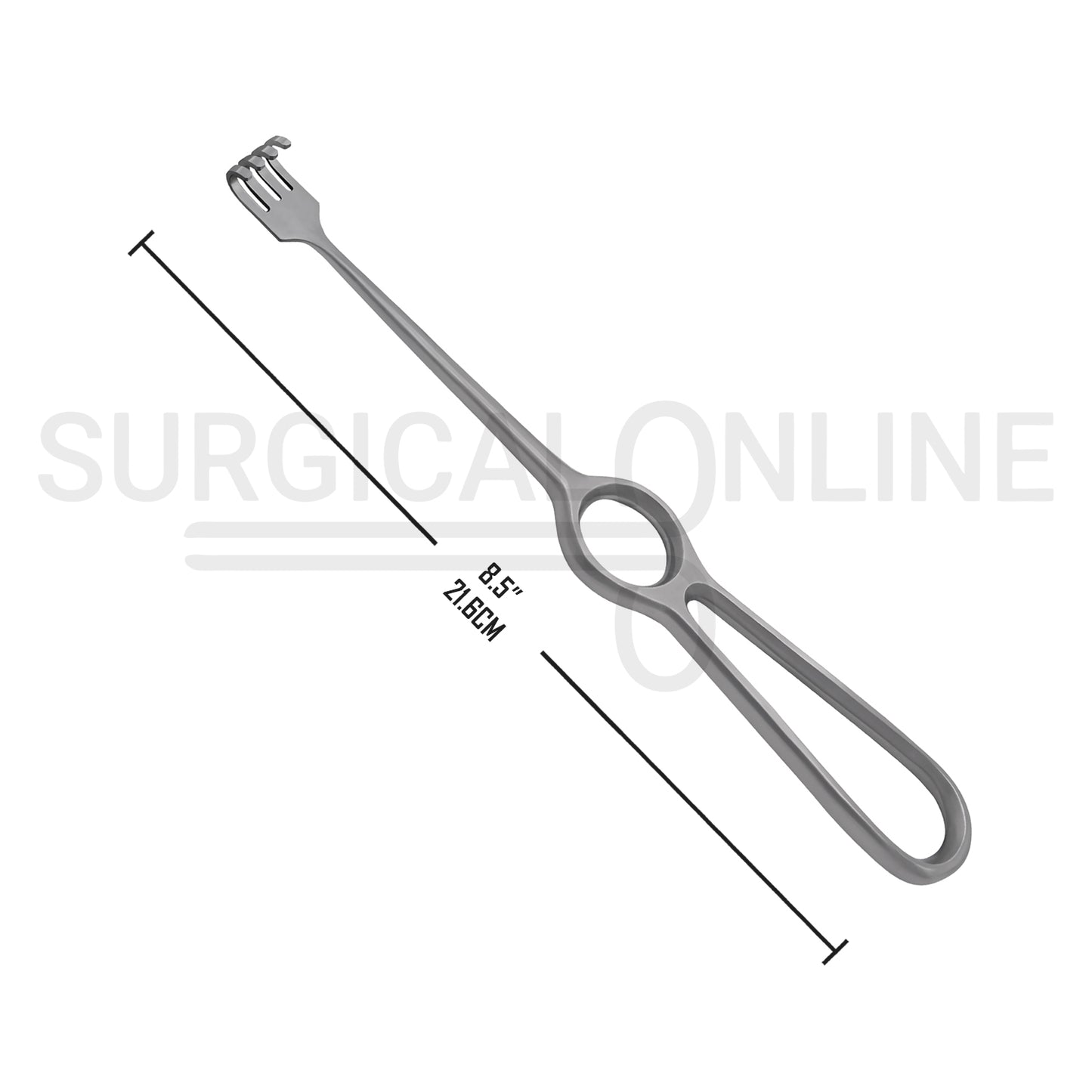 Volkman Retractor 8.50" Blunt 4 Prong