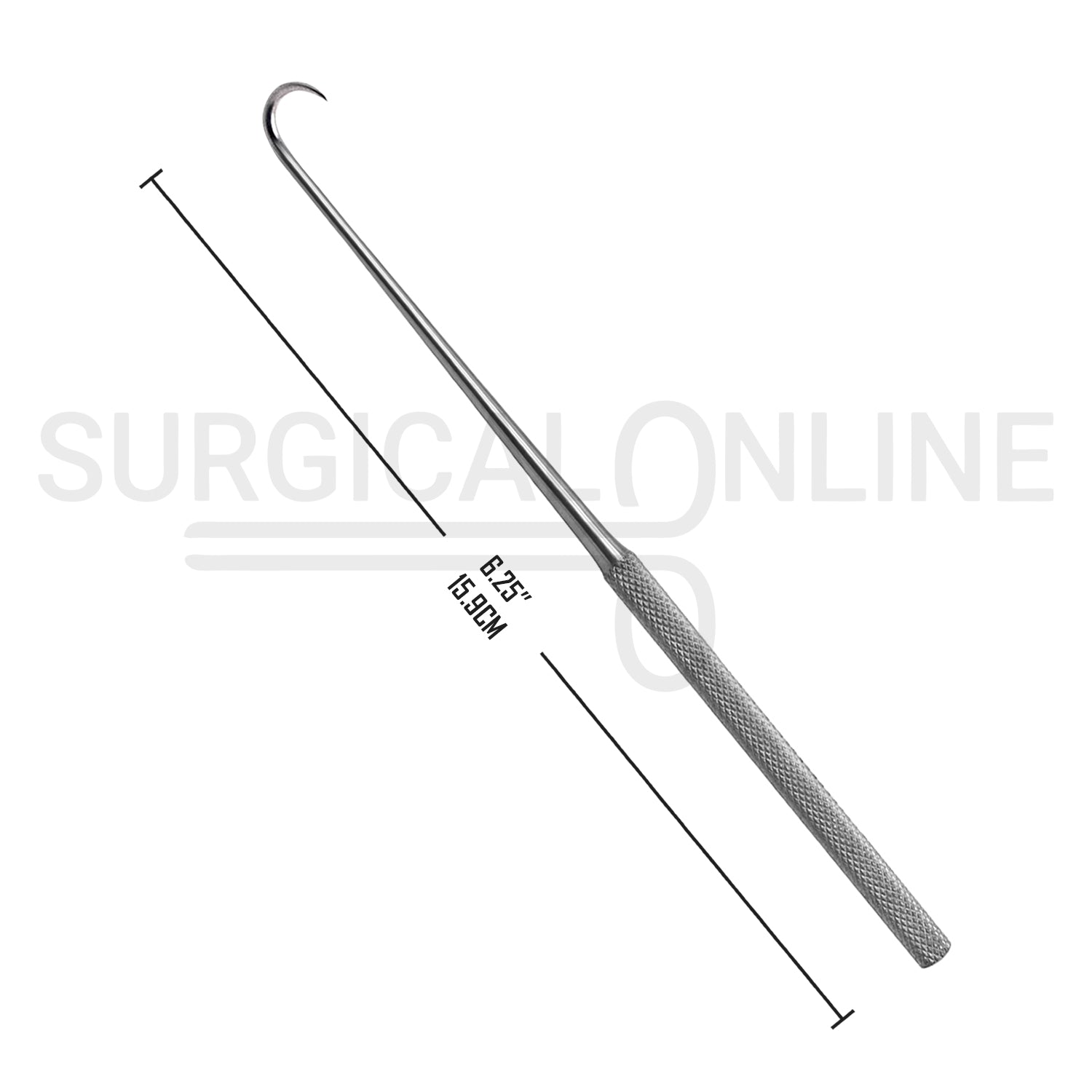 Joseph Skin Hook Single Ended Sharp 1 Prong 6.25"
