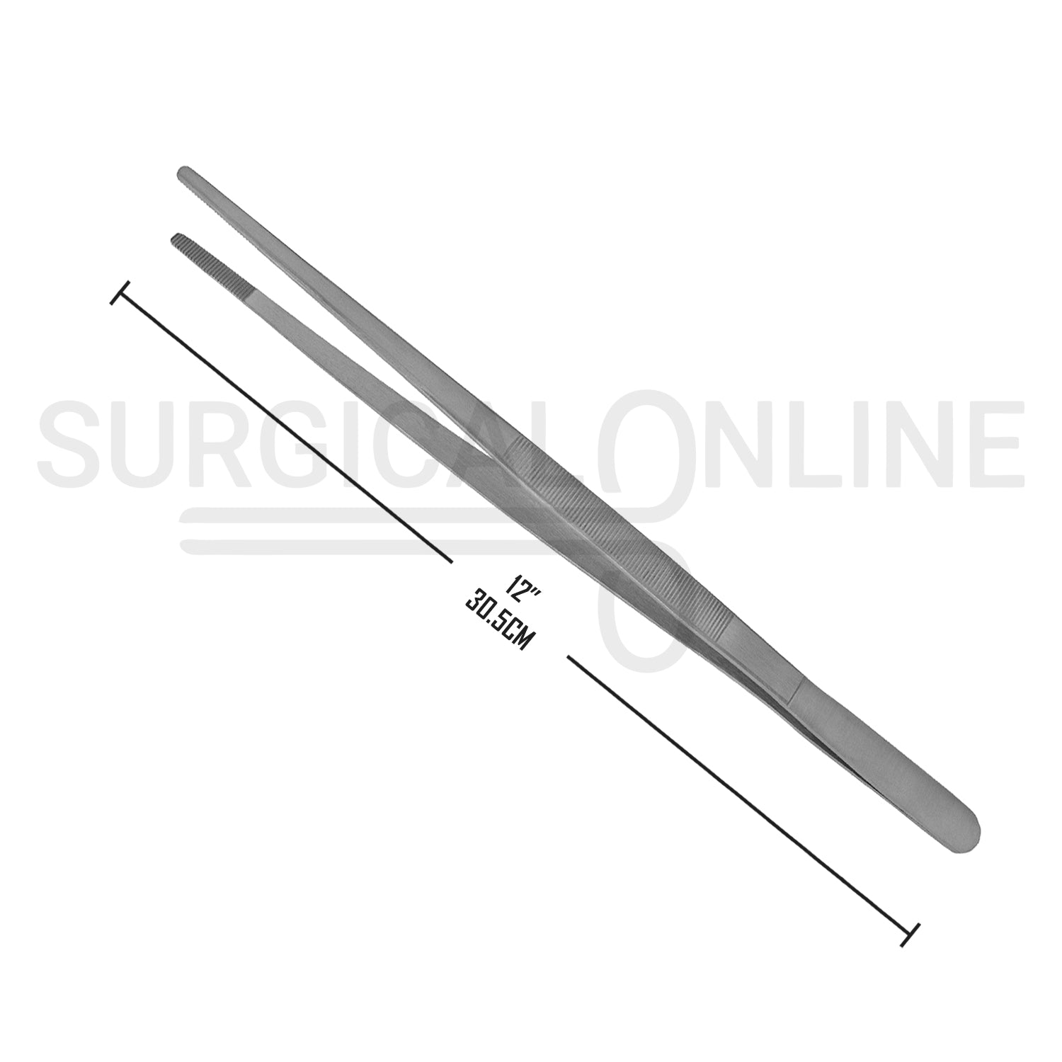 Thumb Dressing Forceps Serrated 12.00"