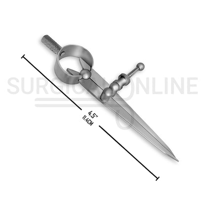 Spring Divider Caliper 4.5″ Precision Scribing Compass