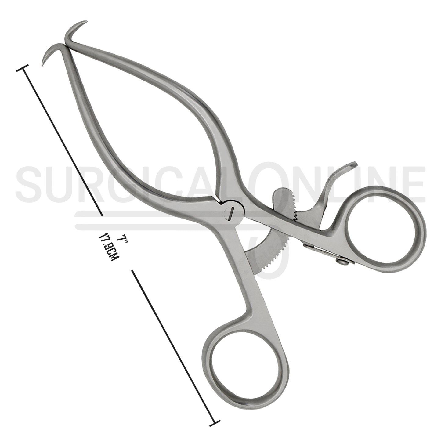 Gelpi Retractor With Grip Lock 7.00"