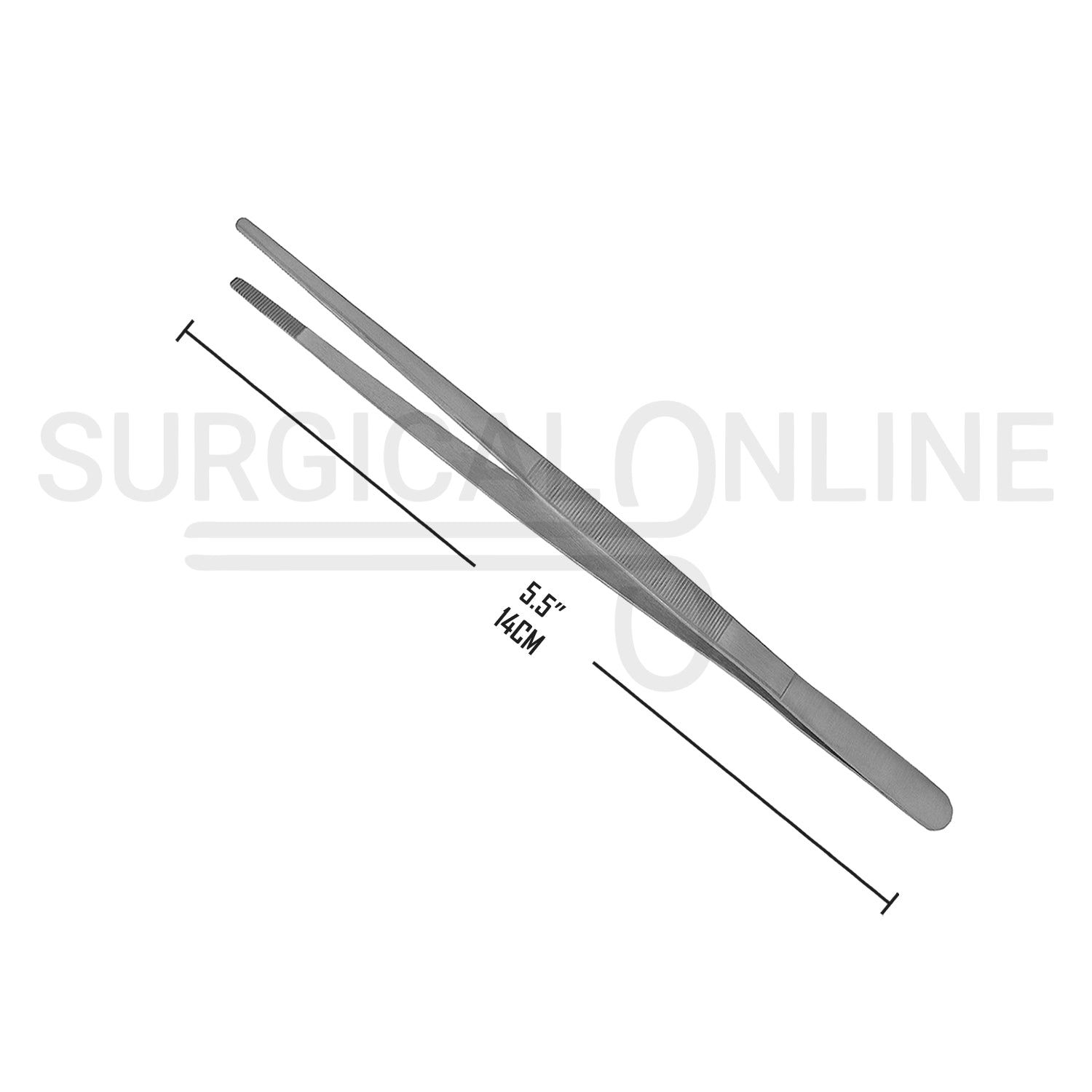 Thumb Dressing Forceps Serrated 5.50"
