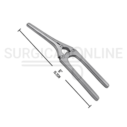 Baby Payr Pylorus Clamp 6.00"