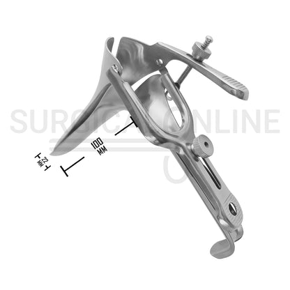 Pederson Vaginal Speculum Medium 100mm × 22mm Blade