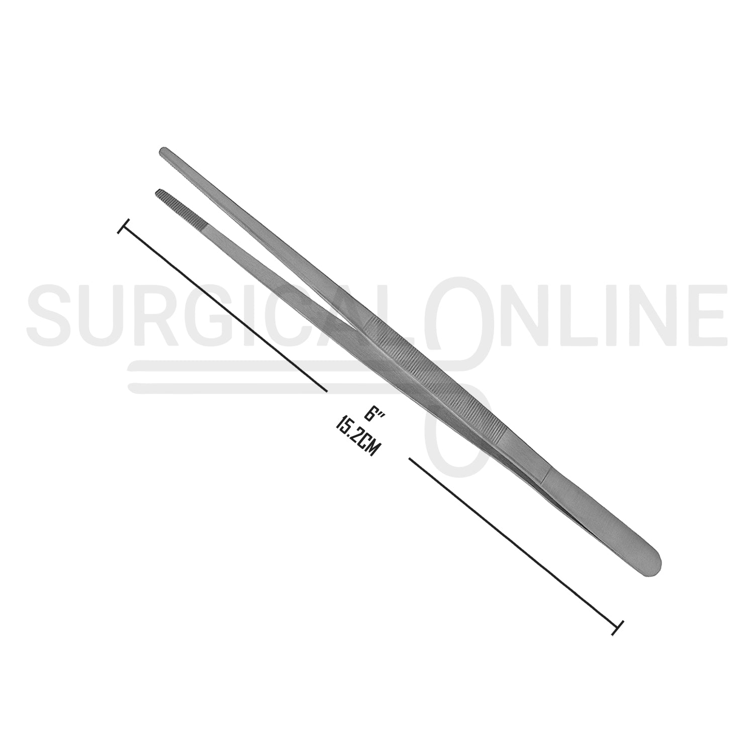 Thumb Dressing Forceps Serrated 6.00"