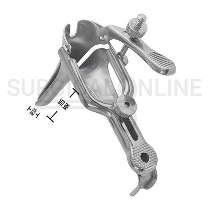 Graves Vaginal Speculum Large 115 × 35mm Blades