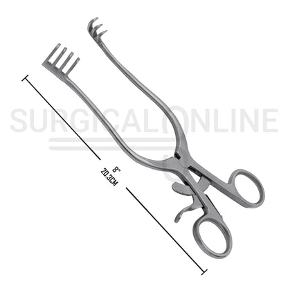 Weitlaner Self-Retaining Retractor Sharp 8.00"