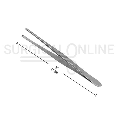 Thumb Tissue Forceps 2X3 Teeth 5.00"