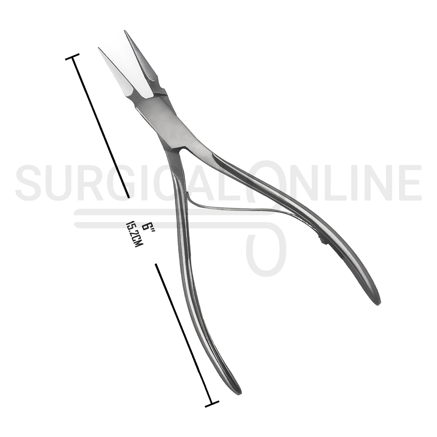Virtus Splinter Forceps Straight 6:00"