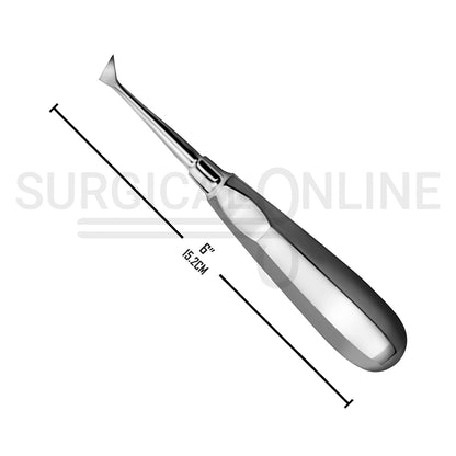 Cryer Root Elevator #25 Left Angled 6″ Dental Instrument