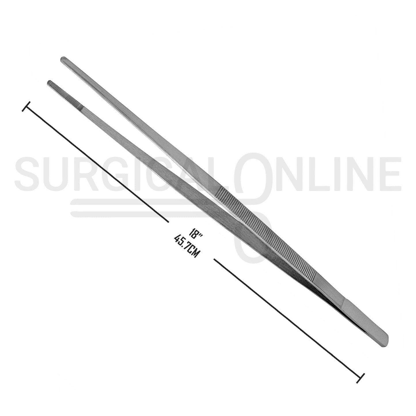 Thumb Dressing Forceps 18.00" Long Tweezer Serrated