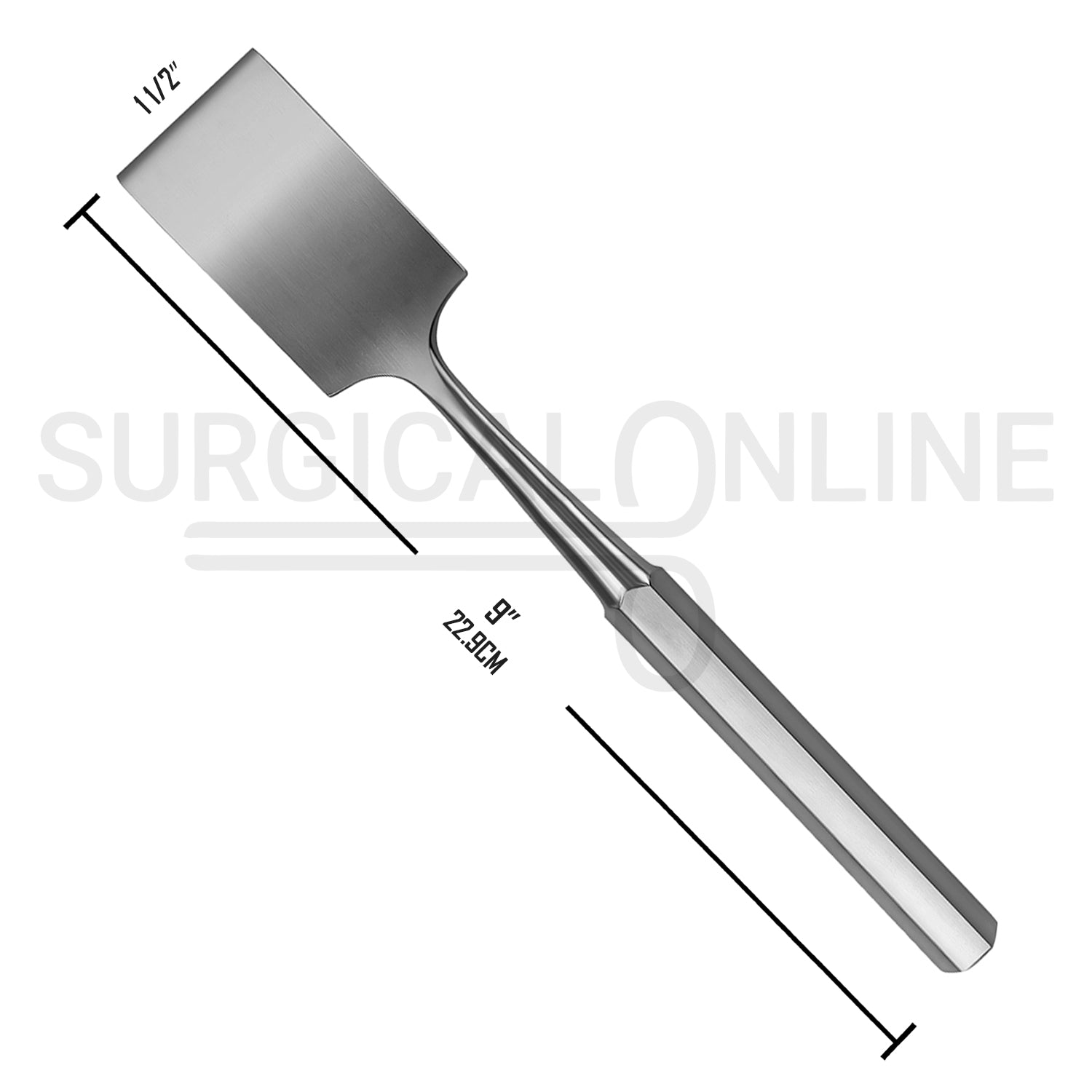 Hibbs Chisel 9″ Straight 1 1/2″ Wide Blade
