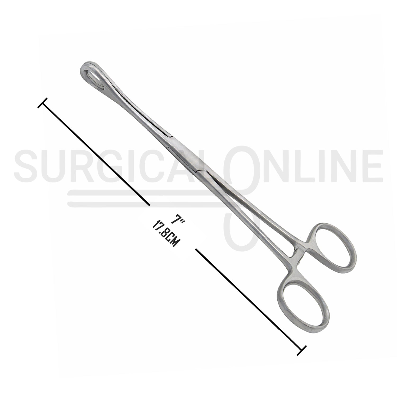 Foerster Sponge Forceps Smooth Straight 7.00"
