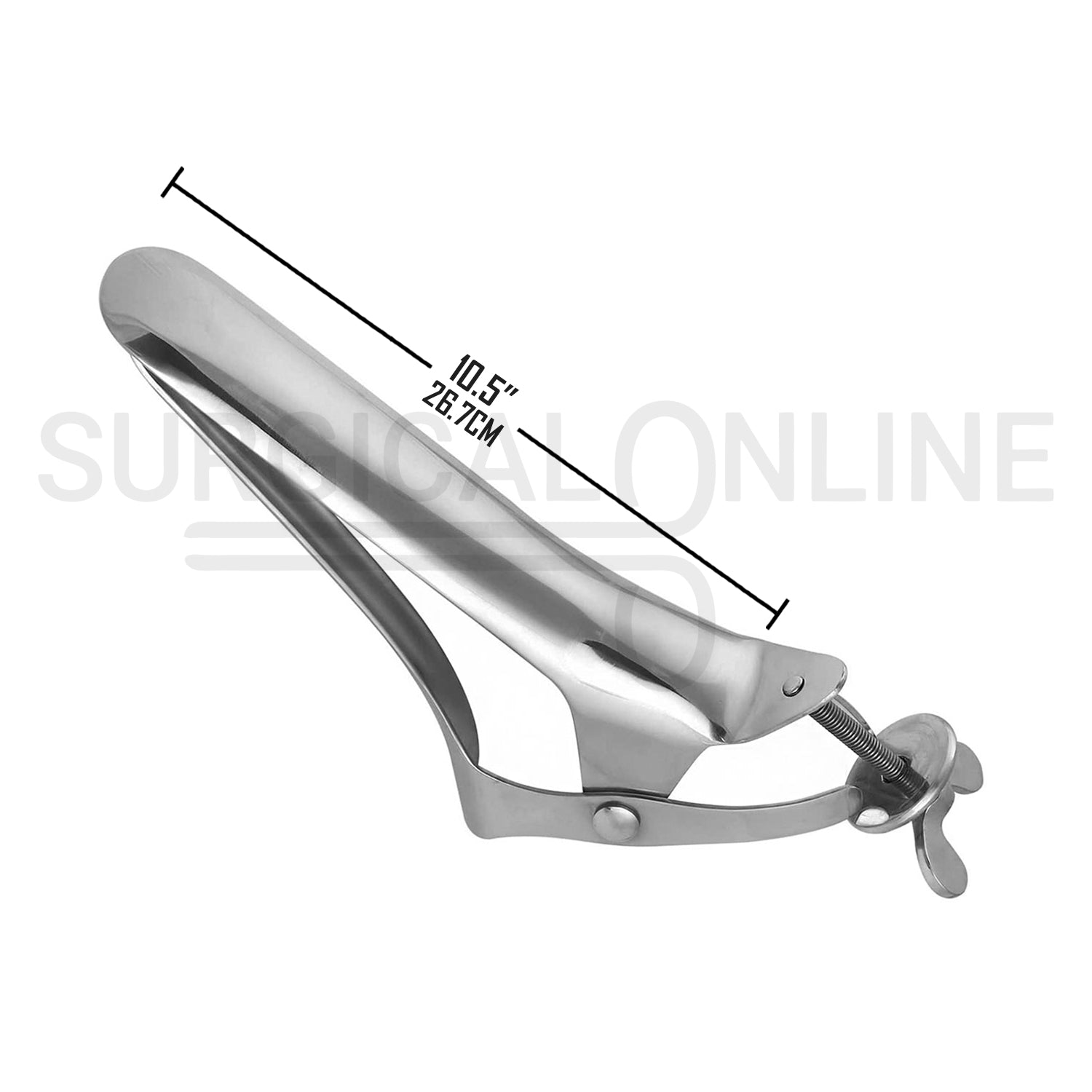 Polansky Vaginal Speculum 10.5″ 3-Blades With Butterfly Screw