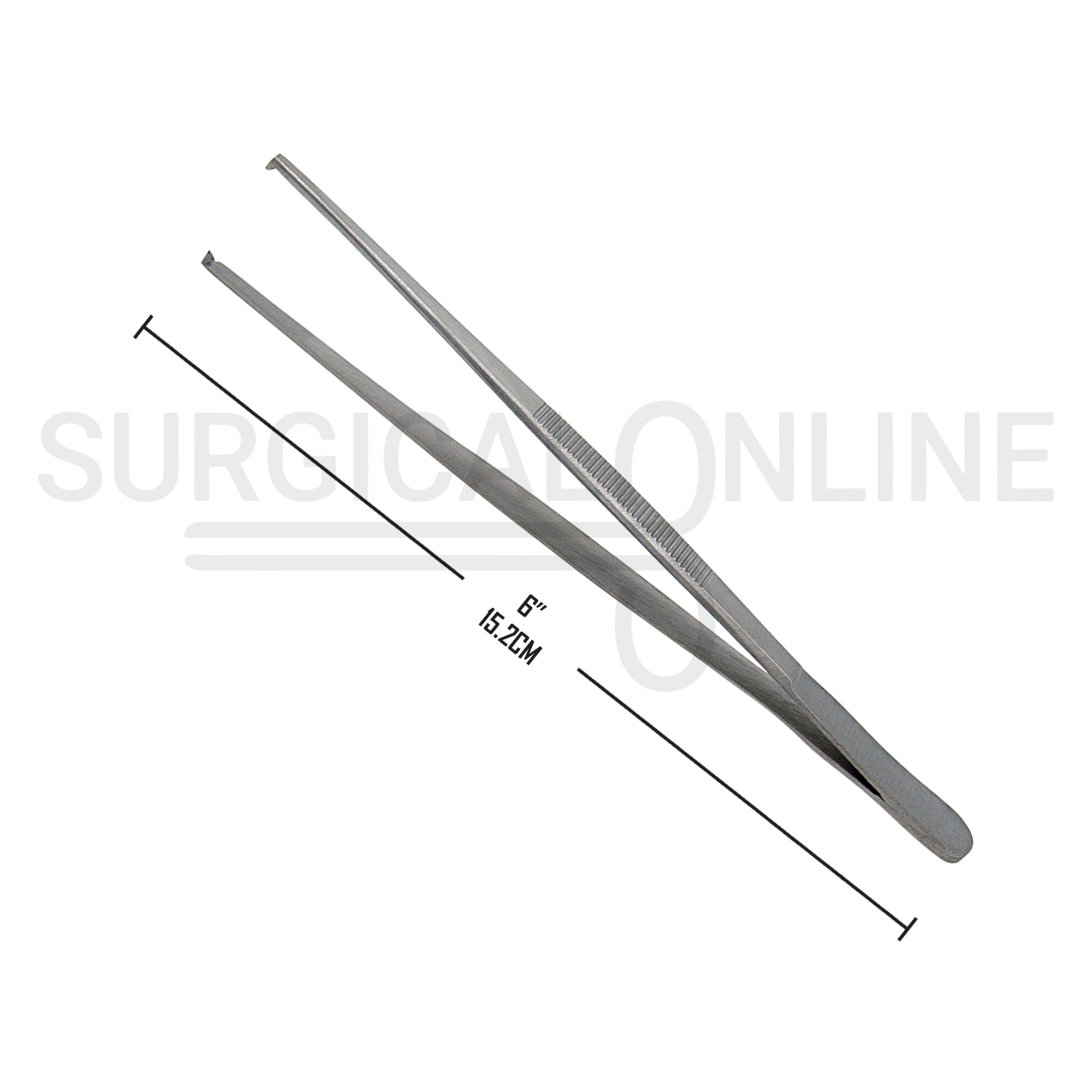 Thumb Tissue Forceps 1X2 Teeth 6.00"