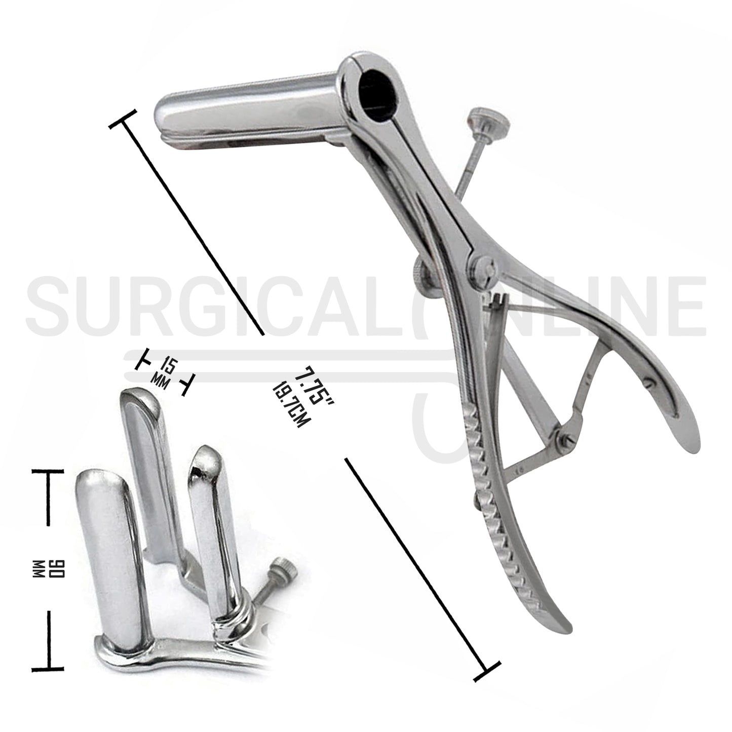 Mathieu Anal Rectal Speculum 3-Prongs 7.75"
