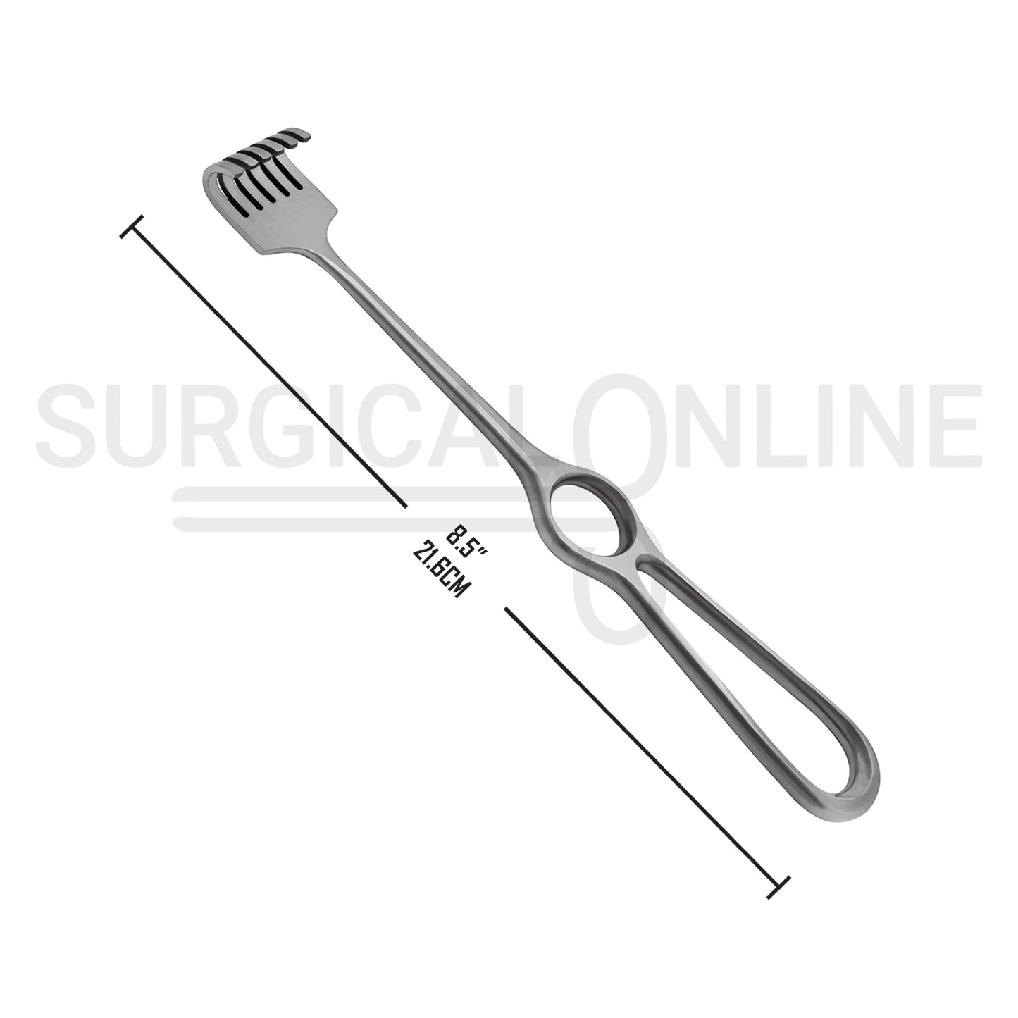 Volkman Retractor 8.50" Blunt 6 Prong
