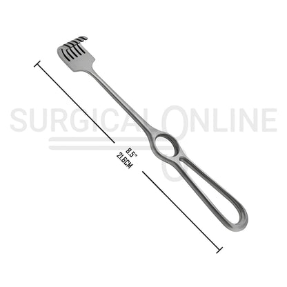 Volkman Retractor 8.50" Blunt 6 Prong
