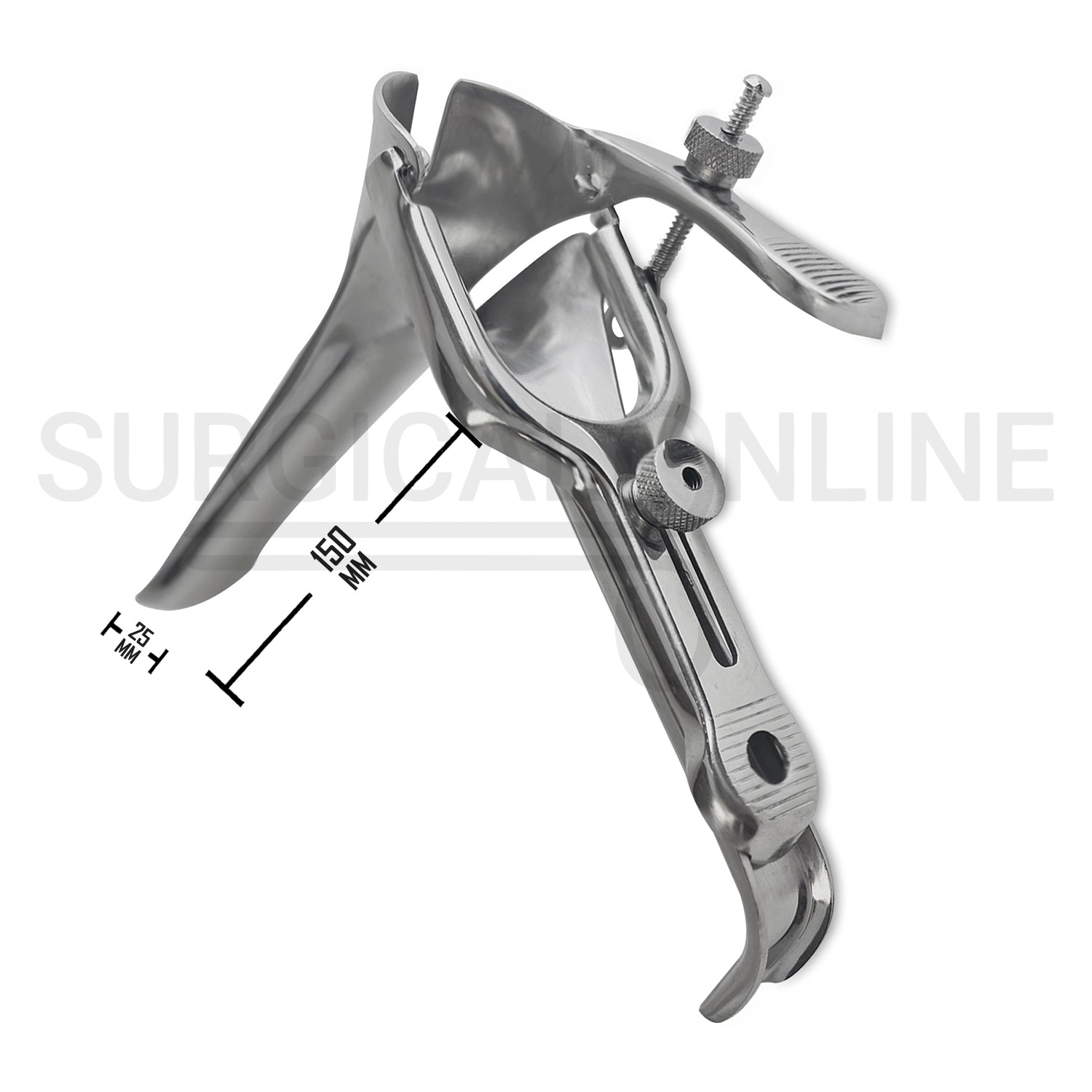 Pederson Vaginal Speculum X-Large 150mm x 25mm Blade