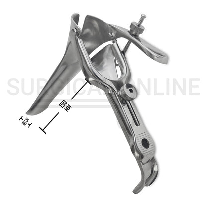 Pederson Vaginal Speculum X-Large 150mm x 25mm Blade