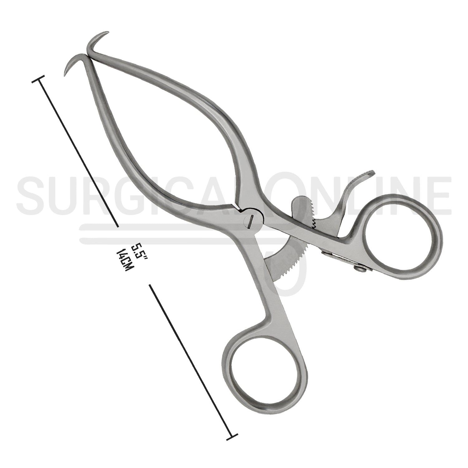 Gelpi Retractor With Grip Lock 5.50"