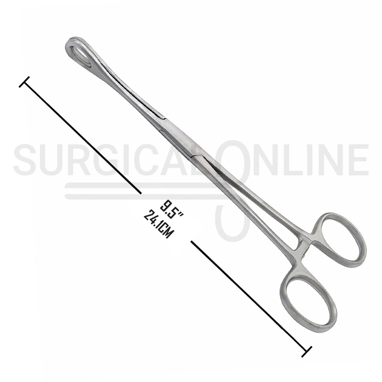 Foerster Sponge Forceps Smooth Straight 9.50"