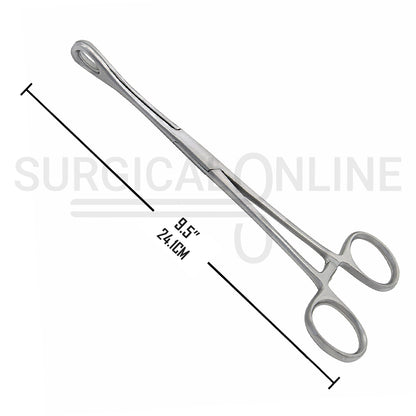 Foerster Sponge Forceps Smooth Straight 9.50"