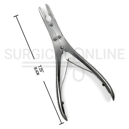 Ruskin Bone Rongeur Straight 5mm Bite 7.25"