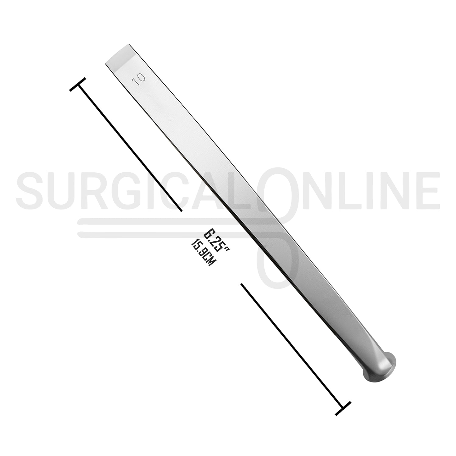US Army Pattern Chisel 6.25″ Straight 10mm Wide