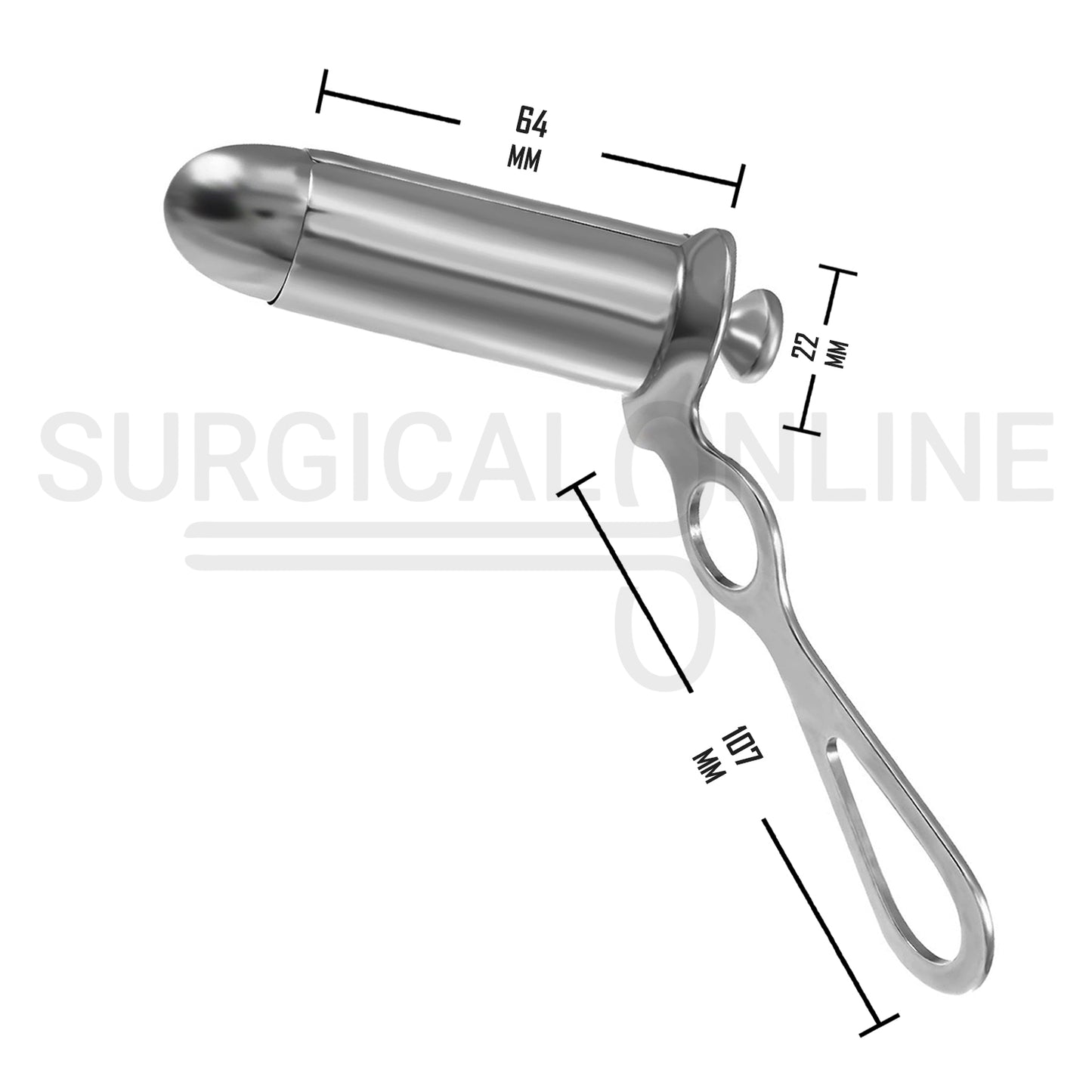 Chelsea Eaton Anal Rectal Speculum Small 64 x 22mm O.D