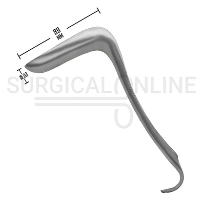 Sims Vaginal Speculum Large 38 × 89 mm Single-Ended
