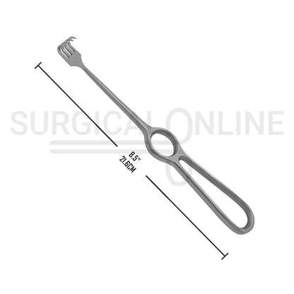 Volkman Retractor 8.50" Sharp 4 Prong