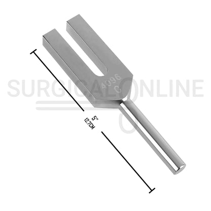 Tuning Fork C-4096 Unweighted 5″