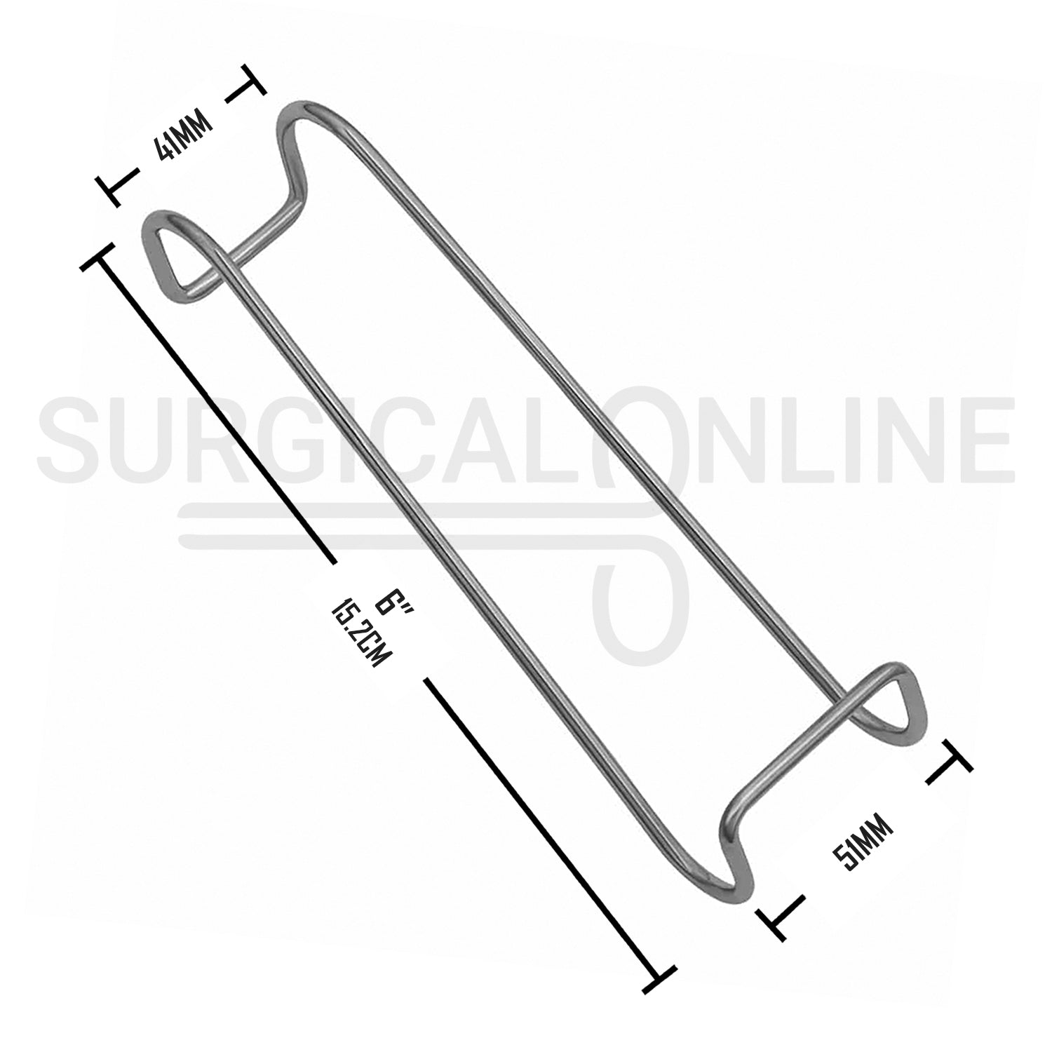 Columbia Lip & Cheek Retractor 6.00″ Double Ended 41mm & 51mm Wide