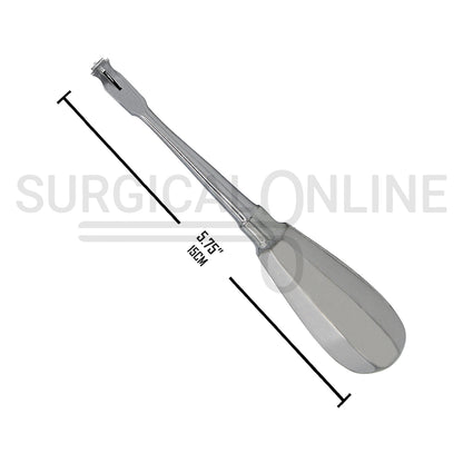 Offset Dental Crown Splitter Remover 5.75″ Elevator Handle