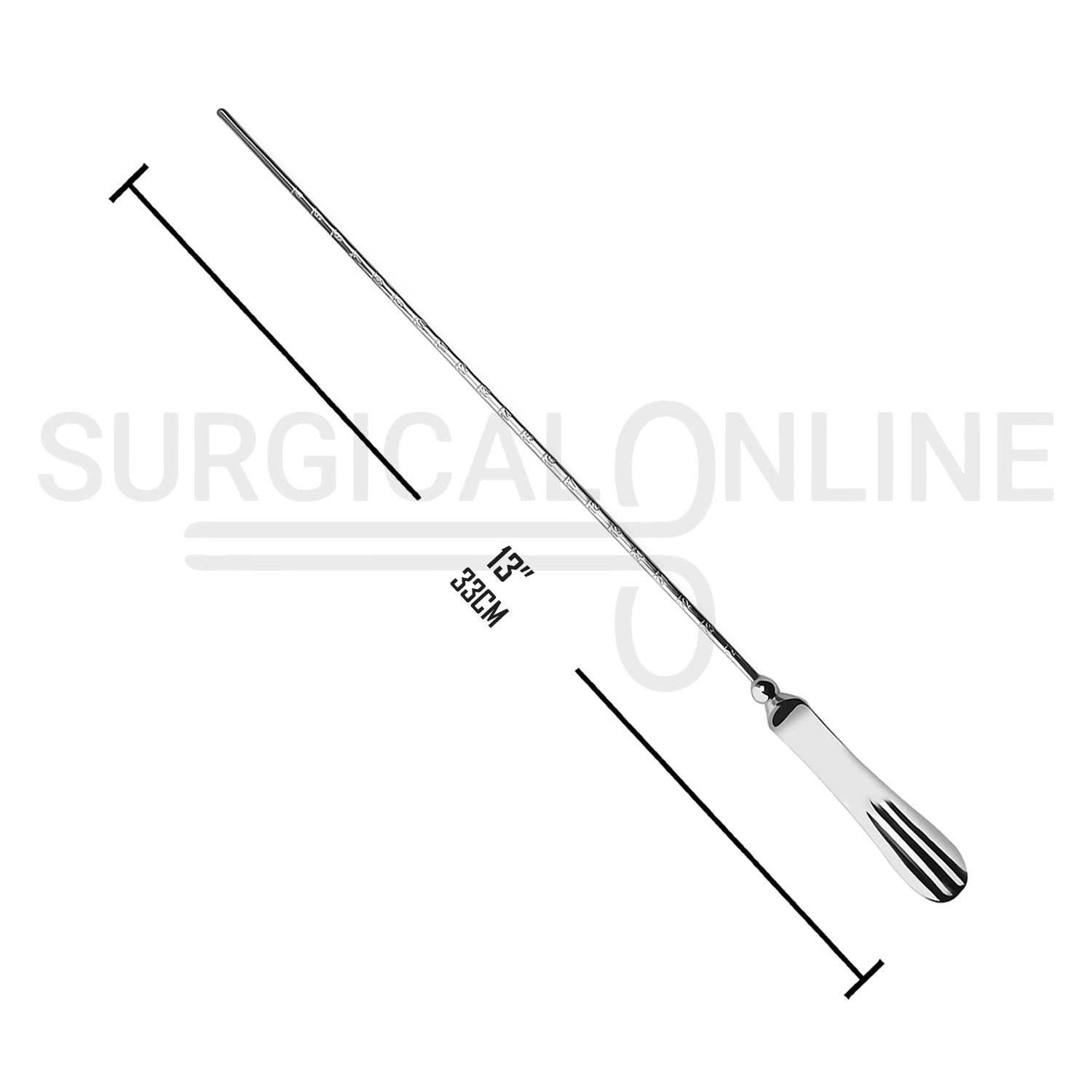 Sims Uterine Sound 13.00″ Straight Graduated in CM, Malleable